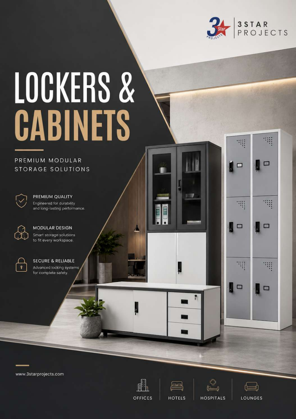 Locker & Cabinet Catalogue cover