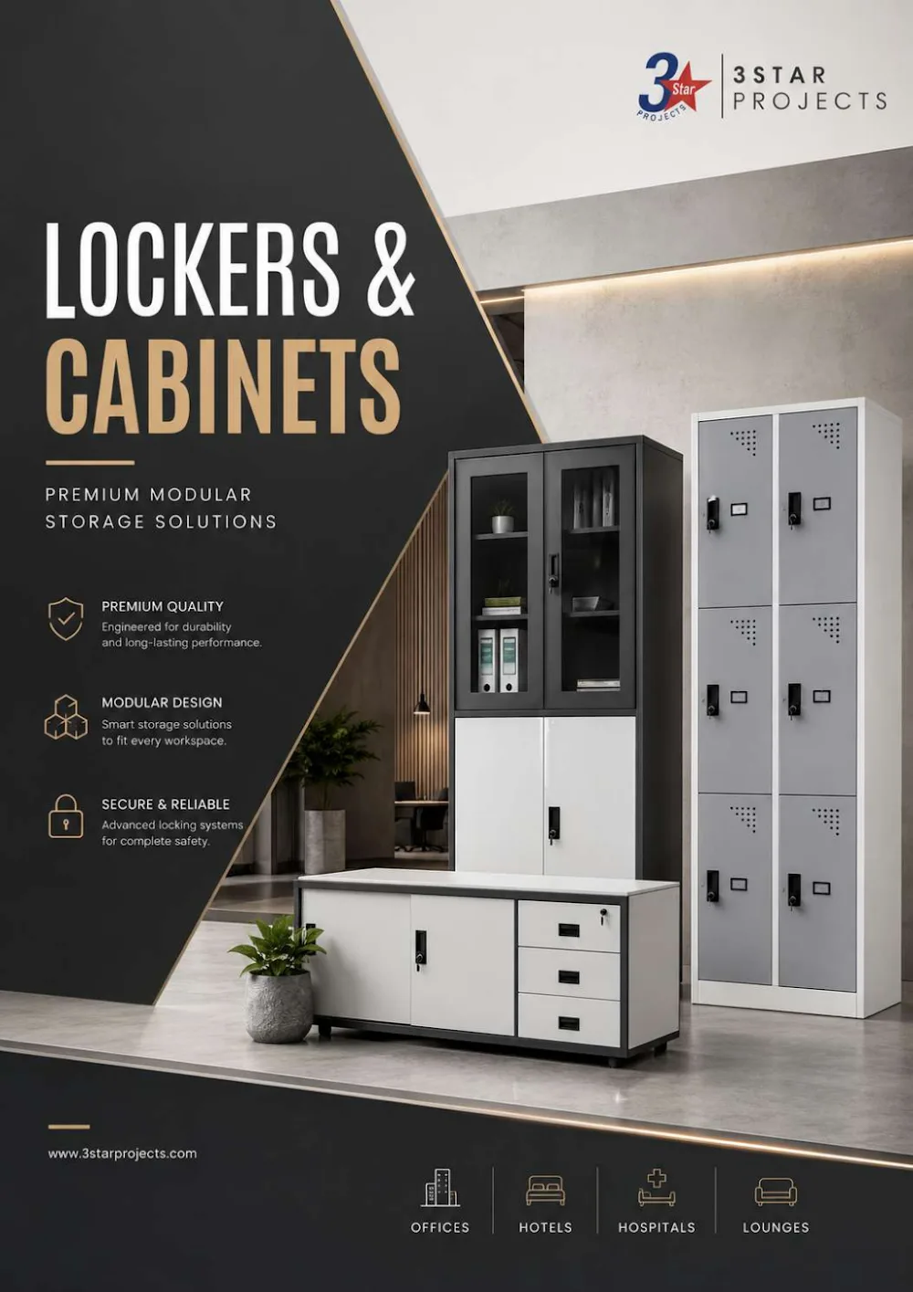 Locker & Cabinet Catalogue cover